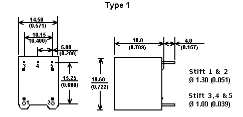 Mekanisk Layout - Type 1